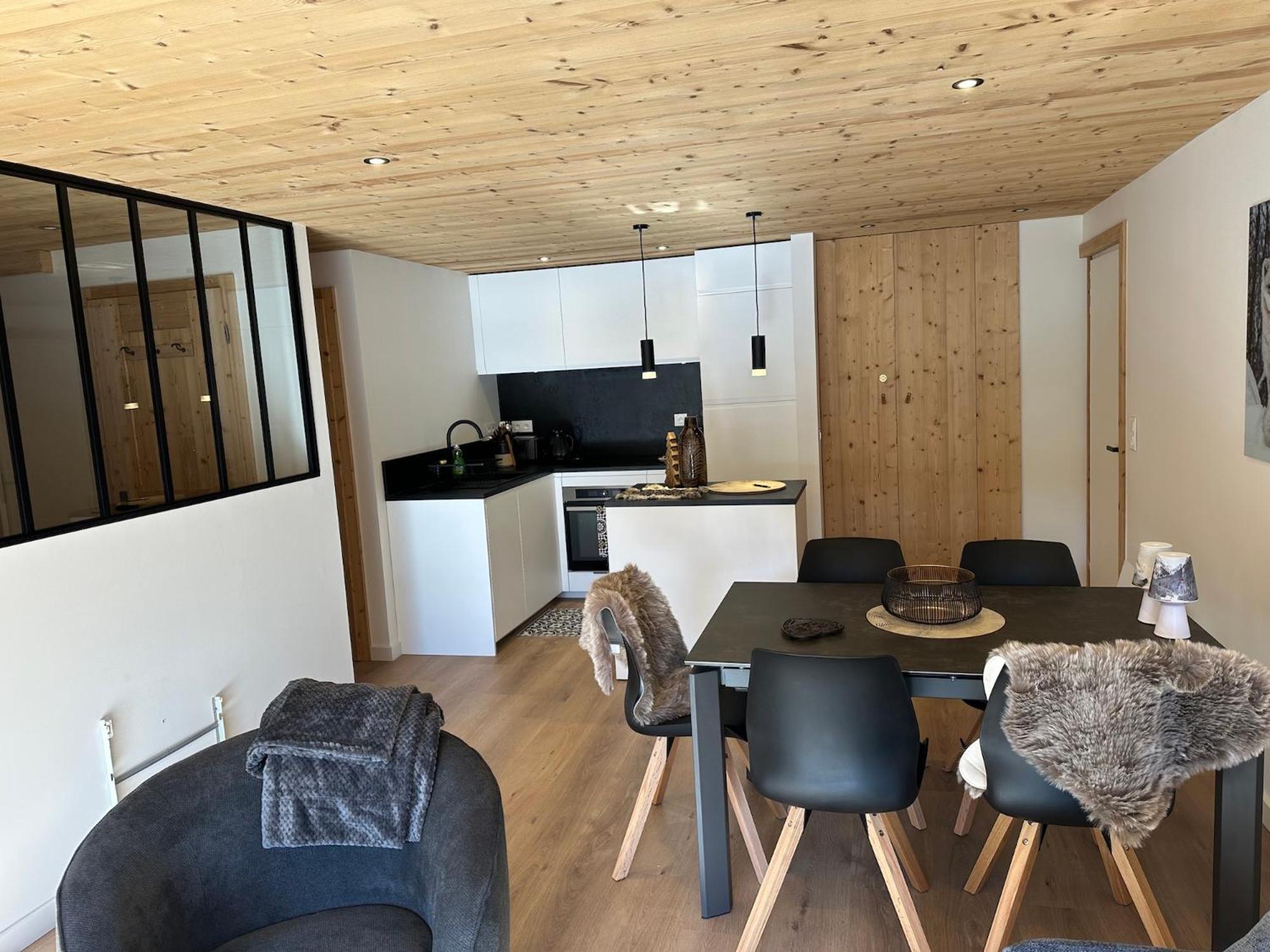Appartamento Les Loups Blancs Courchevel Esterno foto