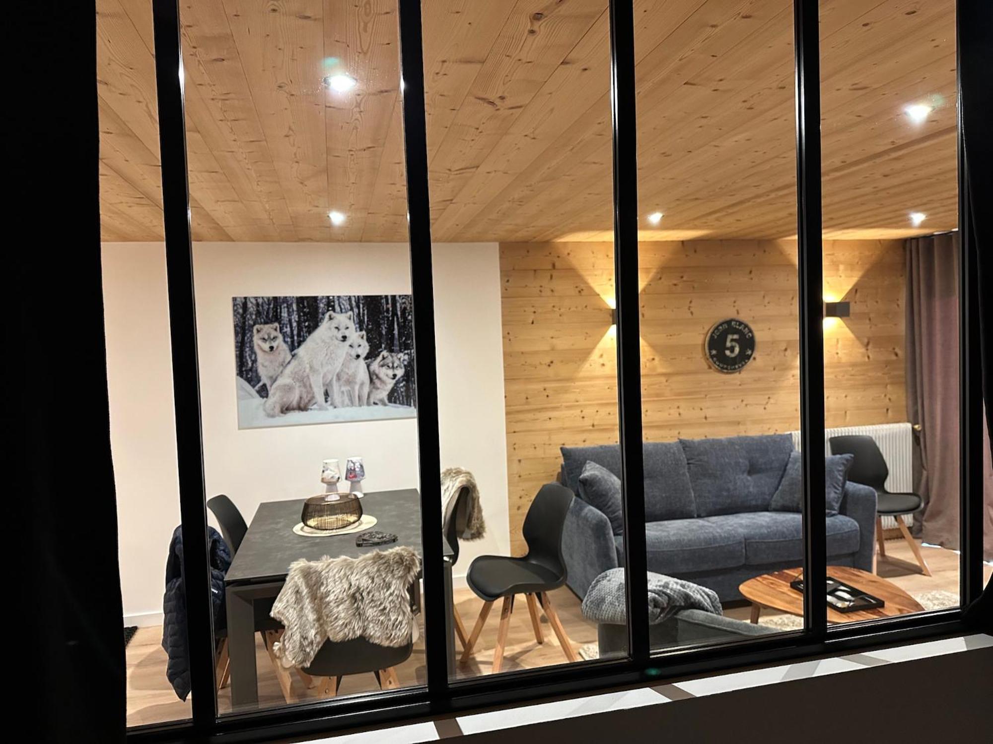 Appartamento Les Loups Blancs Courchevel Esterno foto